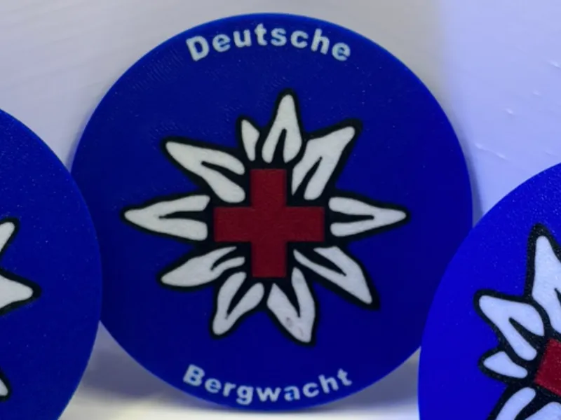 Bergwacht Untersetzer (coaster)