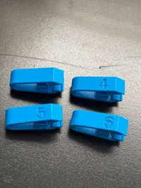 Numbered + One Plate: 0.2mm layer, 2 walls, 15% infill