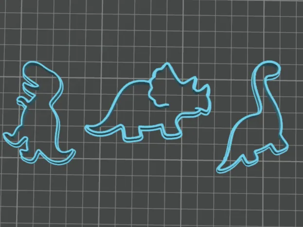 cookie cutter dinosaurs