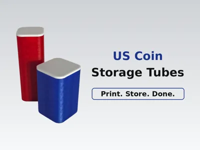 US Coin Storage Tubes