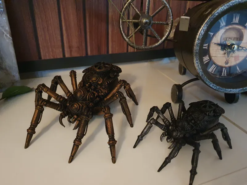 Spinne Steampunk