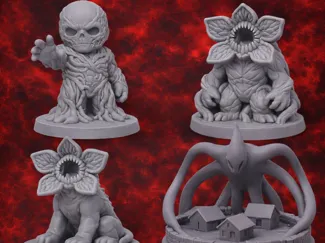 StrangerThings Vecna Demogorgon Demodog MindFlayer