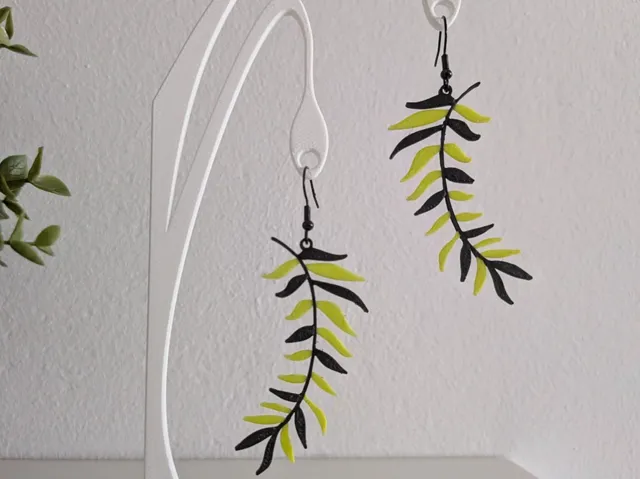 Fern Leaf Earrings