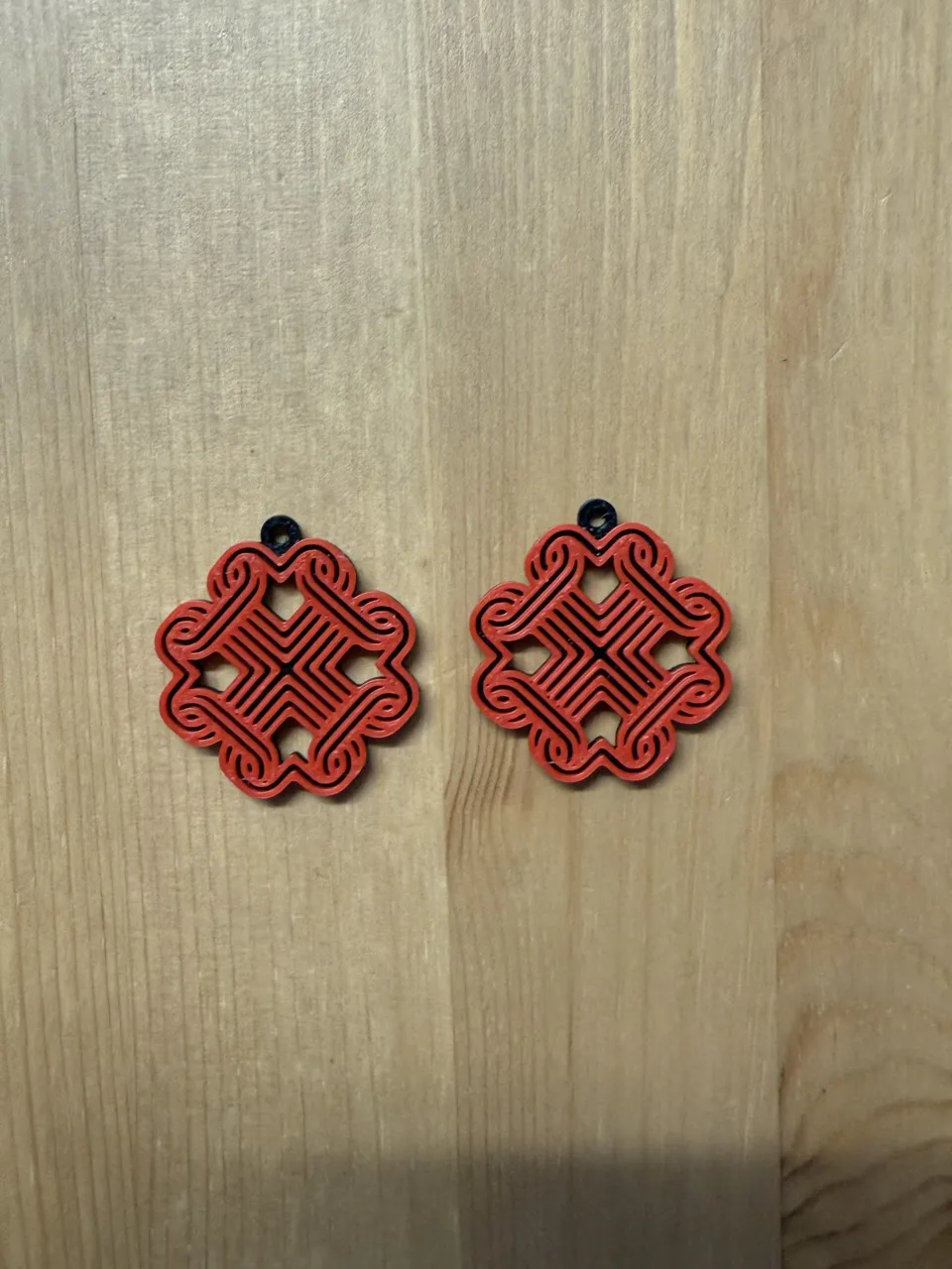Earrings view 2