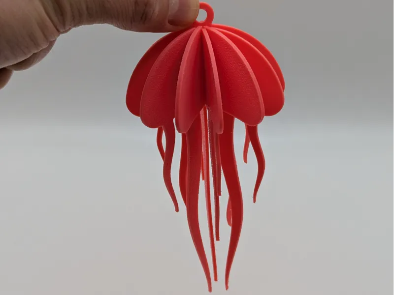 Jellyfish 3D puzzle figure version 1
