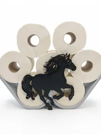 Pferd Schwarz