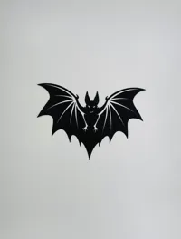 Chauve-souris en décoration murale — photo 3