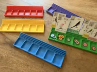 Organiseur de jeu de société avec plateaux à jetons — photo 4