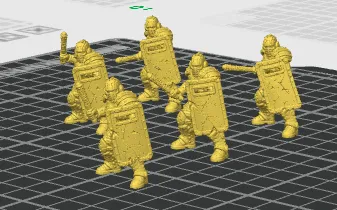 Modelo para impresión 3D: 20 enforcers proxy for underhells and badlands — vista de referencia 2