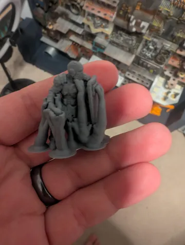 Modelo para impresión 3D: 20 enforcers proxy for underhells and badlands — vista de referencia 3