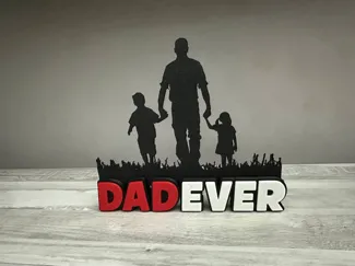 DAD DAY silhouette (NO AMS)