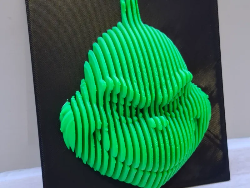 Scultura a Strati del Grinch