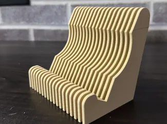 Contemorary cell phone dock