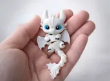 Артикулирана фигурка ключодържател Light Fury