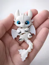 Артикулирана фигурка ключодържател Light Fury