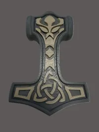 Thorshammer mehrfarbig