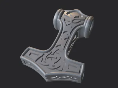 Thor's Hammer (Mjölnir) Decoration