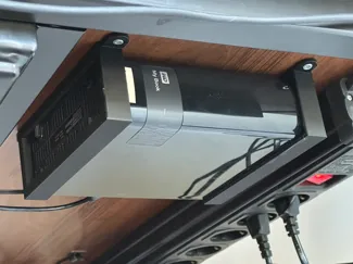 Western Digital My Book under table mount