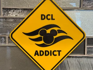 Disney Cruise Line DCL Addict Warning Sign