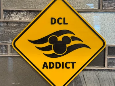 Disney Cruise Line DCL Addict Warning Sign