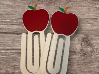 Apple Chunky Paperclip/Bookmark