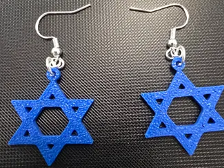 Star of David Earrings