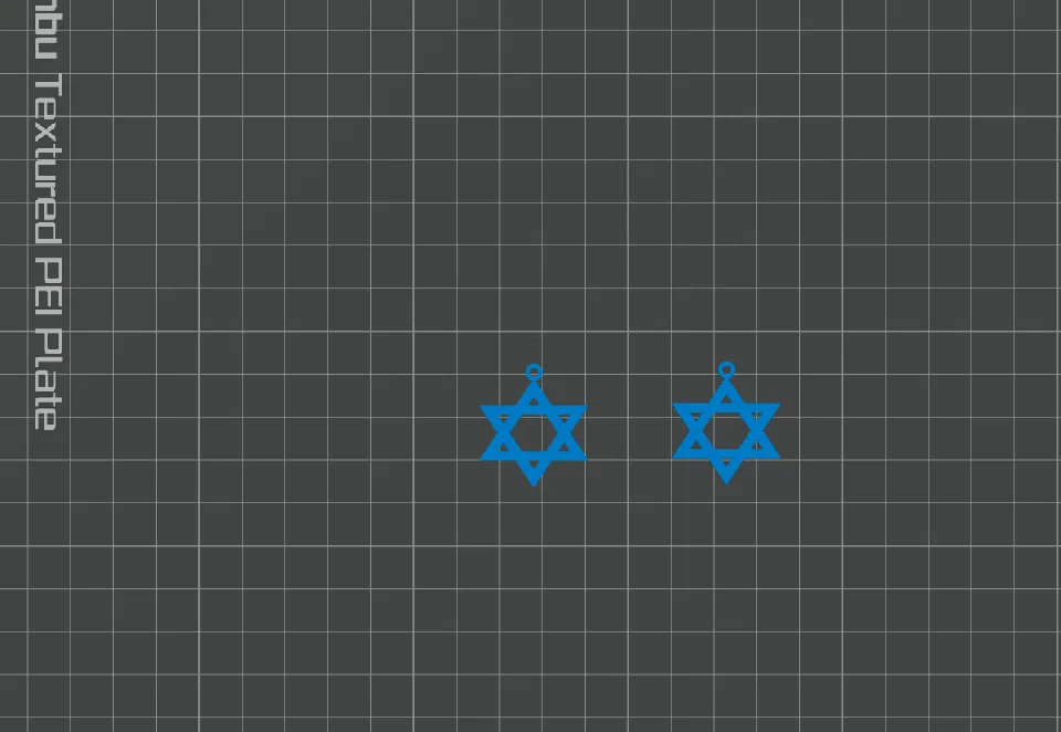 Star of David Earrings view 2