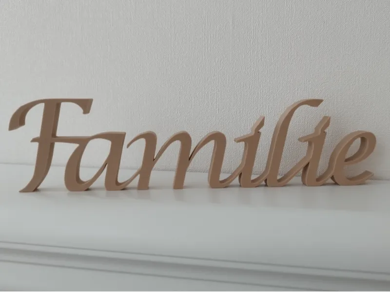 Familie Aufsteller
