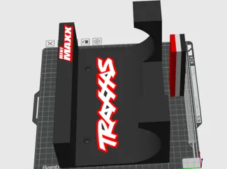 Support  mural Traxxas mini maxx
