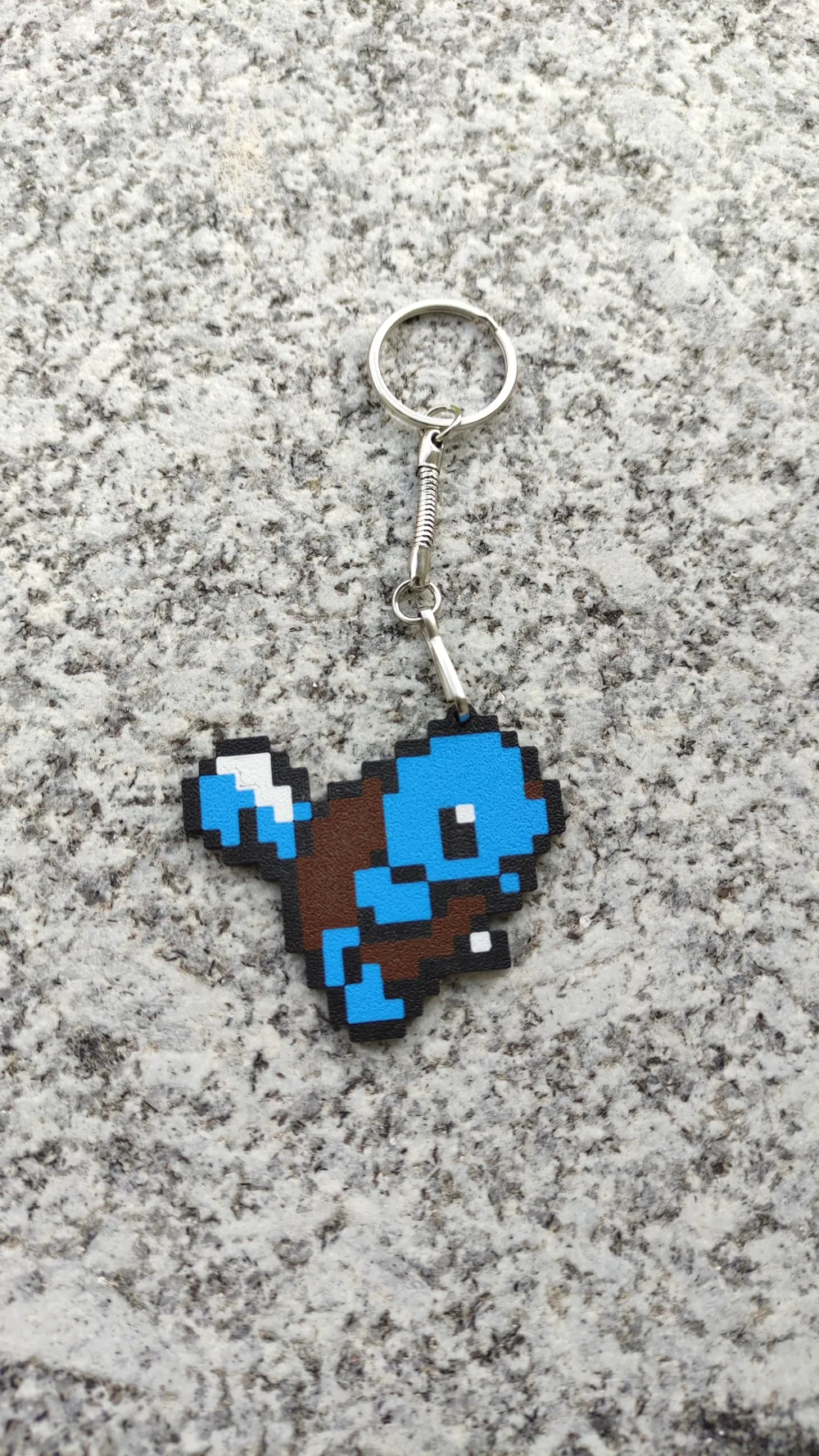 Llavero Pixel Art POKEMON SQUIRTLE con NFC por miky mako MakerWorld ...
