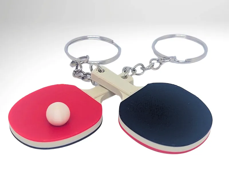 Mini Ping Pong Paddle – Keychain