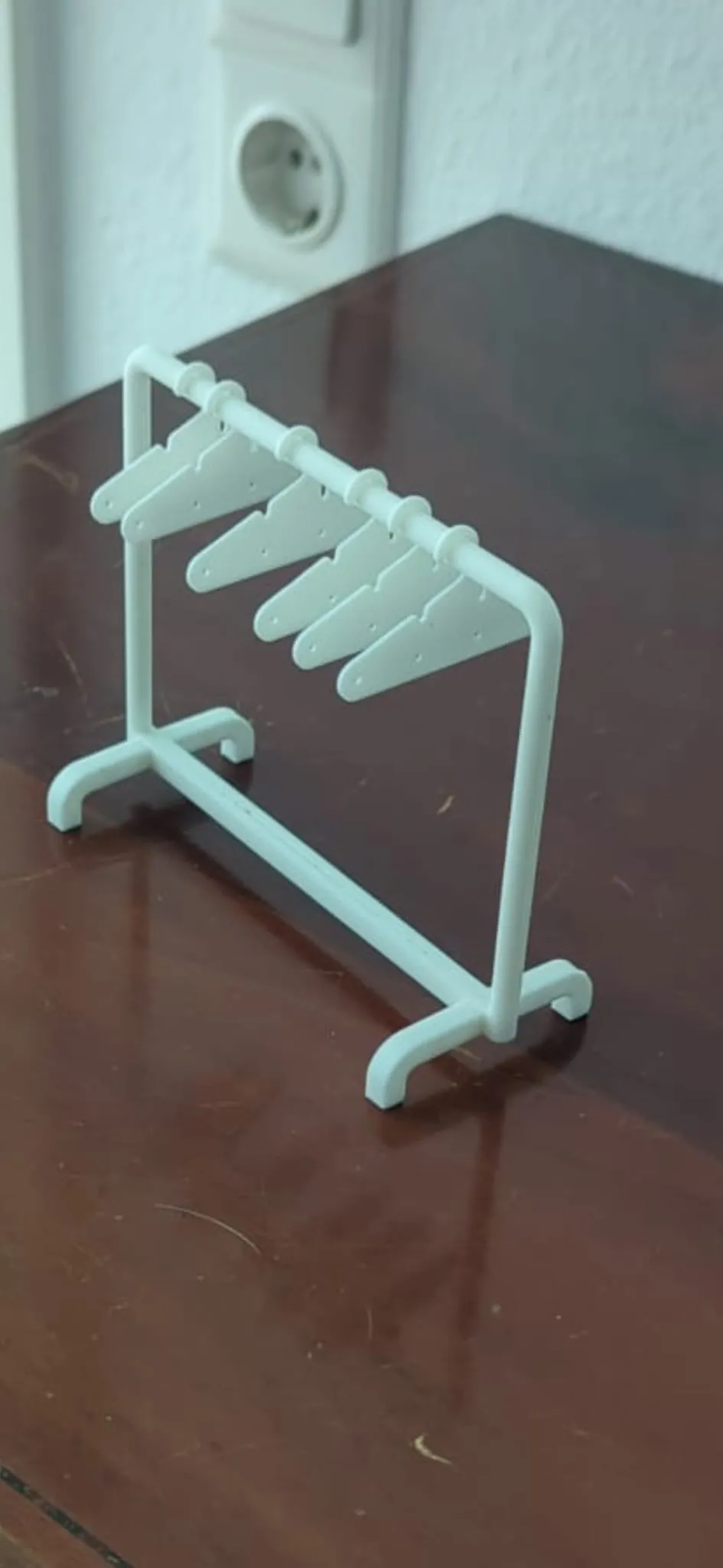 Jewelry stud earrings stand view 2