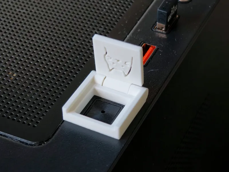 Pet-proof PC shutdown button cover(MINI)