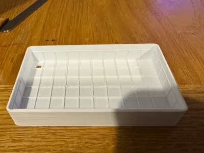 Diffusion cube mould 1 cm x 1 cm