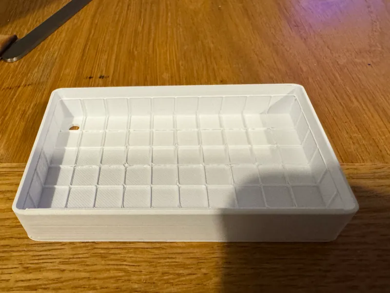 Diffusion cube mould 1 cm x 1 cm