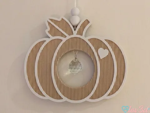 Adorno temático: Boho Pumpkin Suncatcher — referencia de MakerWorld