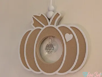 Adorno temático: Boho Pumpkin Suncatcher — vista de referencia 5
