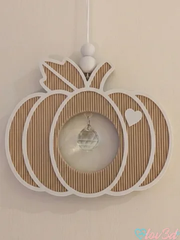 Adorno temático: Boho Pumpkin Suncatcher — vista de referencia 2