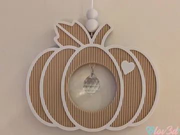 Adorno temático: Boho Pumpkin Suncatcher — vista de referencia 3
