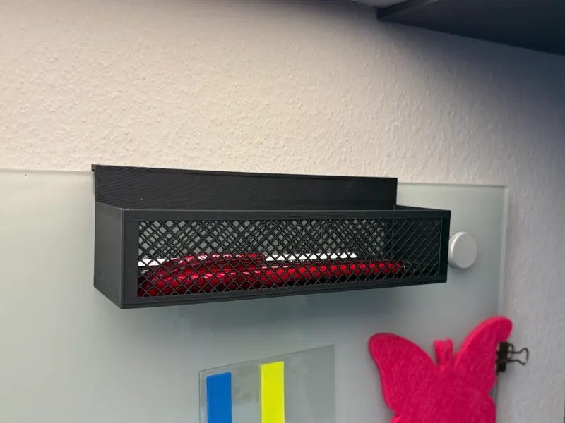 Stift-Halter für IKEA Glas-Pin-Wand Kludd