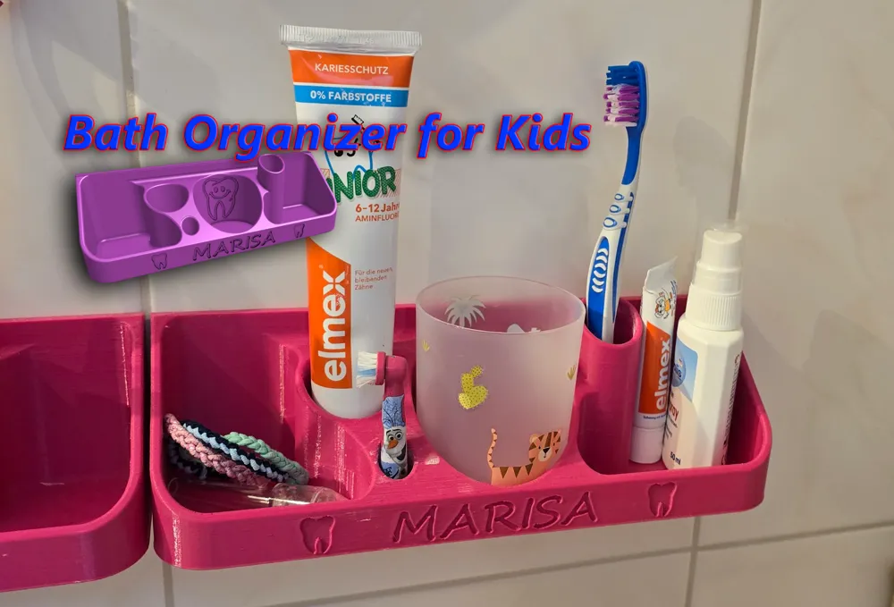 Bath Organizer for Kids - by maCyo42 by maCyo42 - MakerWorld