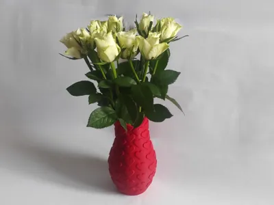 Herz Vase