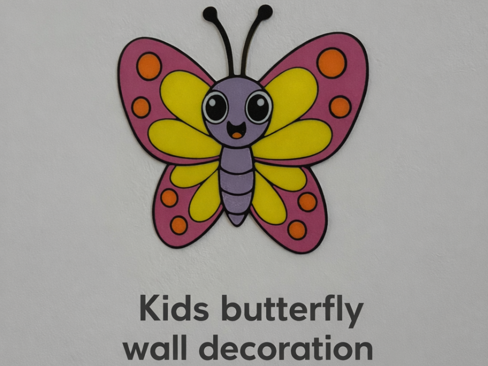 Kids Butterfly wall decoration