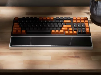 Modern TPU Keyboard Wrist Rest With Anti-Slip Feet