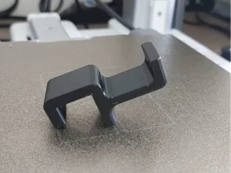 suporte para fone de ouvido atrás do Monitor