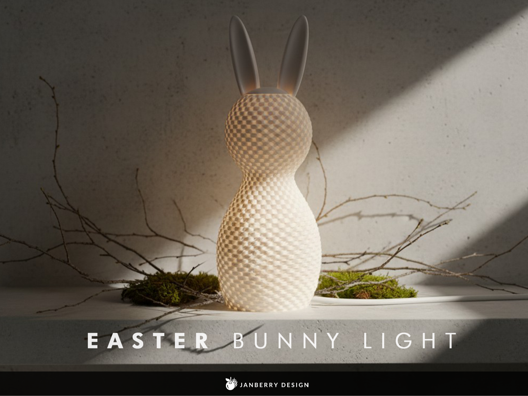 Easter Bunny Light – Ripple Pattern