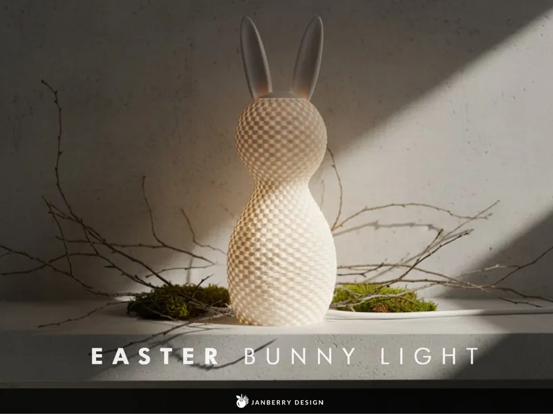 Easter Bunny Light – Ripple Pattern