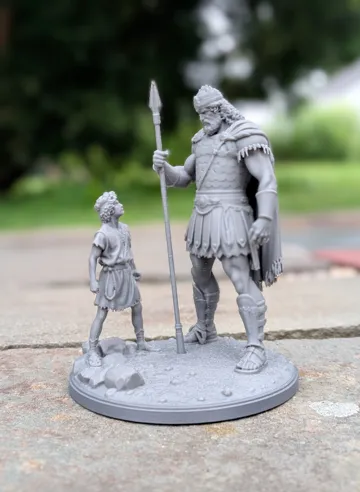 Soporte: David and Goliath — vista de referencia 3