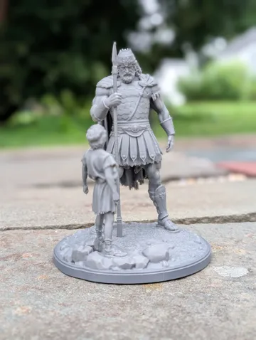 Soporte: David and Goliath — vista de referencia 4