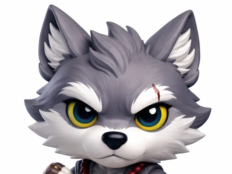 Lobo artista marcial